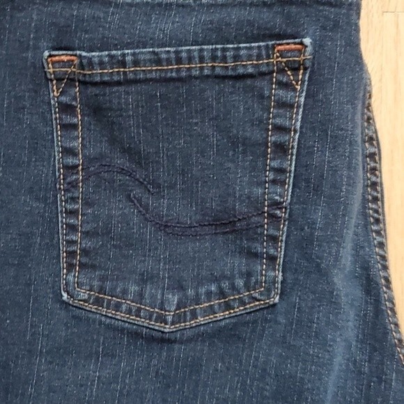 LEVI'S SIGNATURE AT WAIST BOOTCUT SZ 14 SHORT - Picture 5 of 13